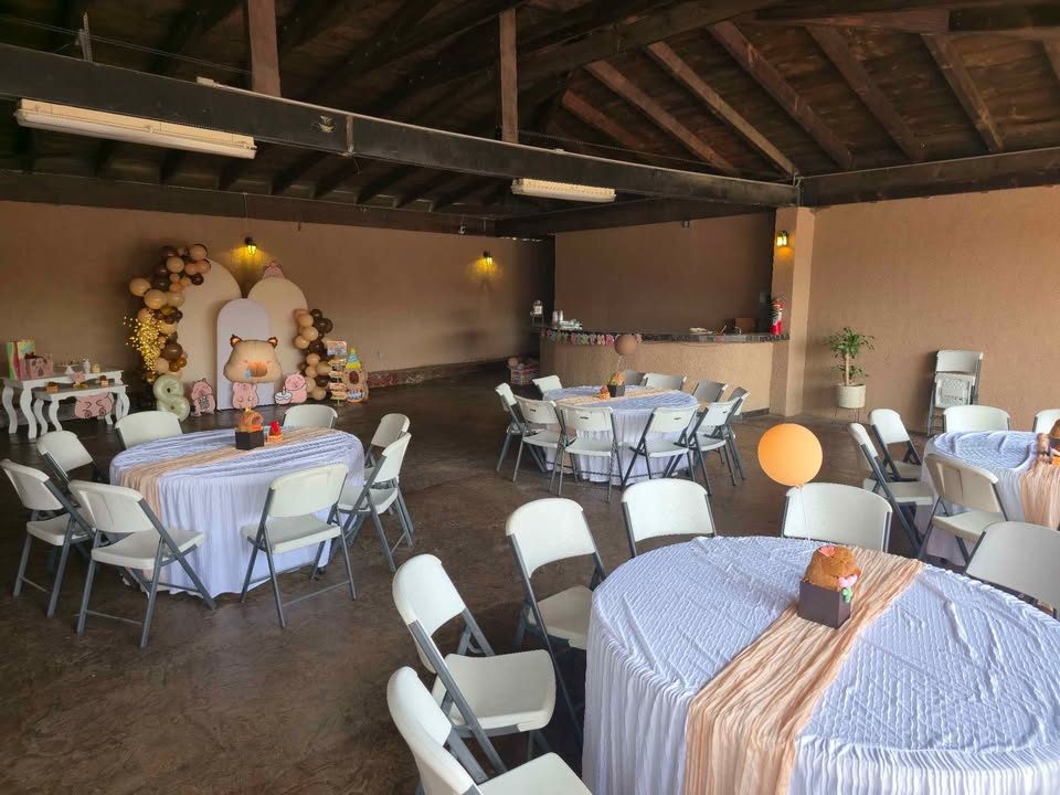 Jardin / salon para fiestas 2