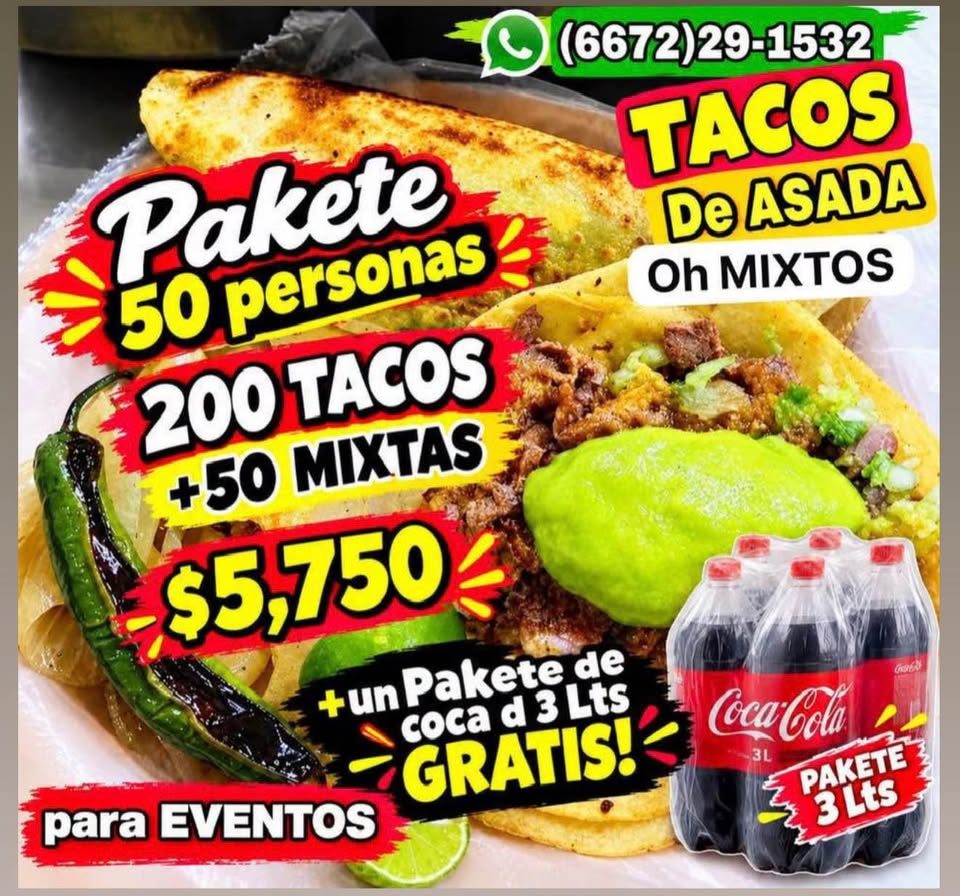 Tacos para eventos 🎉🎊❤️🎈🤗📍🙈😄🙌🏻🍔🍟👌🏼🌮🙏🏻🍟🥳🍔👈🏻🙌🏻🙈🎁📍❤️🎈🥰 2