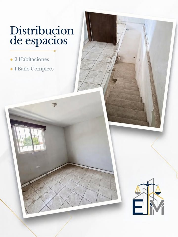 2 habitaciones 1 baño Casa 3