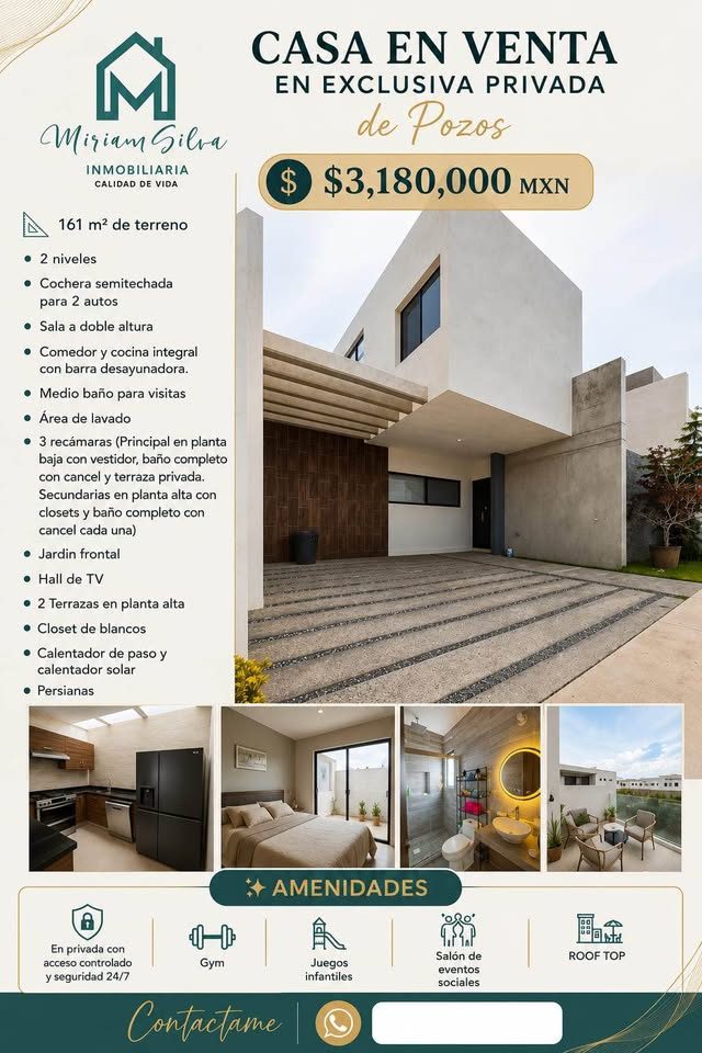 3 habitaciones 4 baños - Casa 2