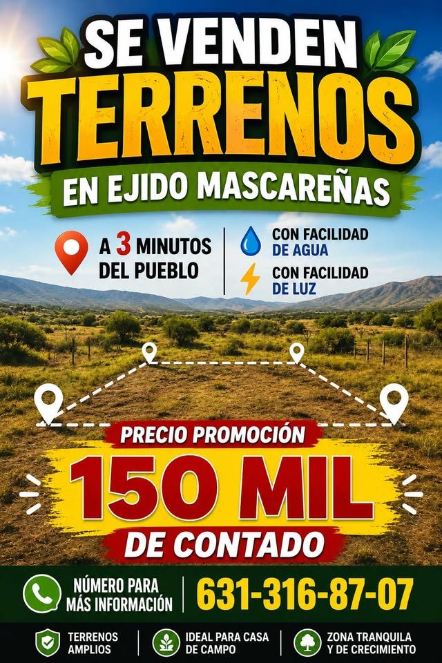 Vendo terrenos diferentes areas financios o de contado 2