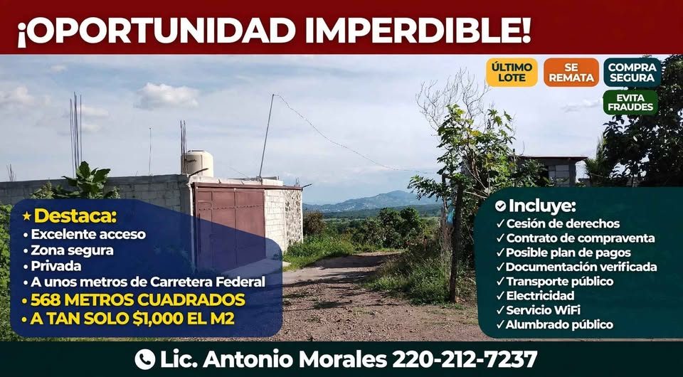 Terreno listo para construcción 2