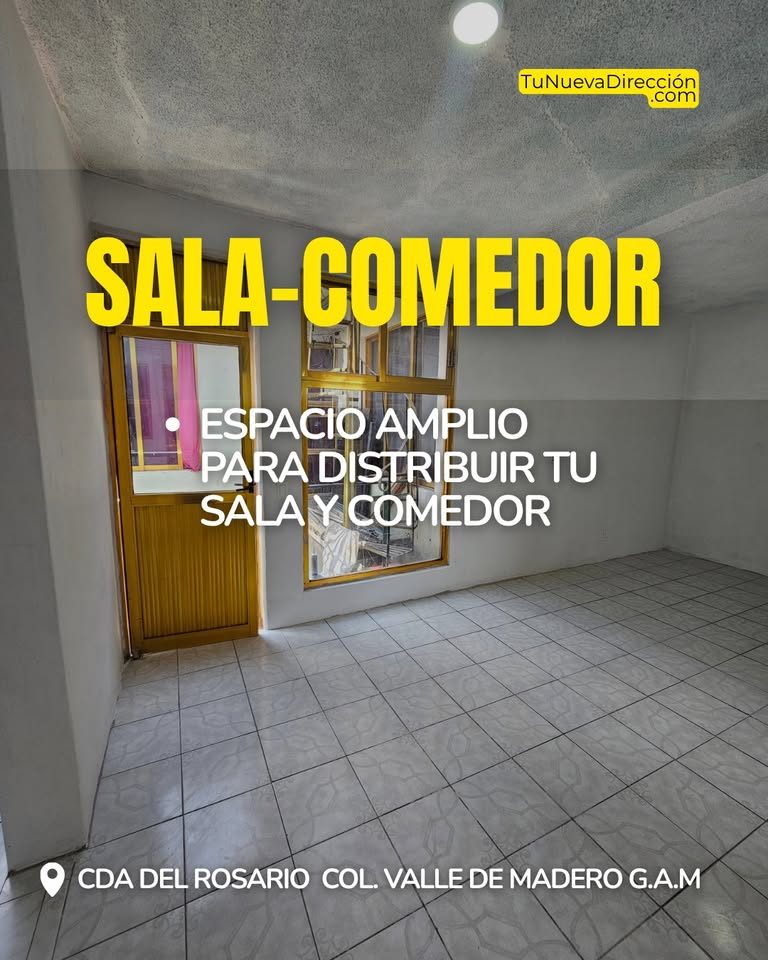 2 habitaciones 1 baño Departamento 3