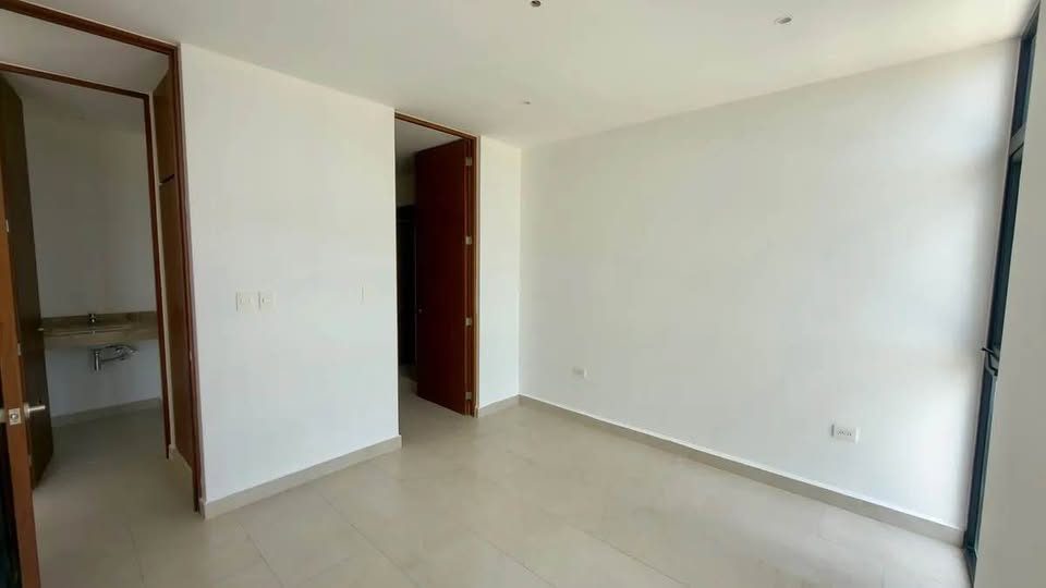 Departamento nuevo de 1 recámara sin Muebles en Temozón ￼ 3