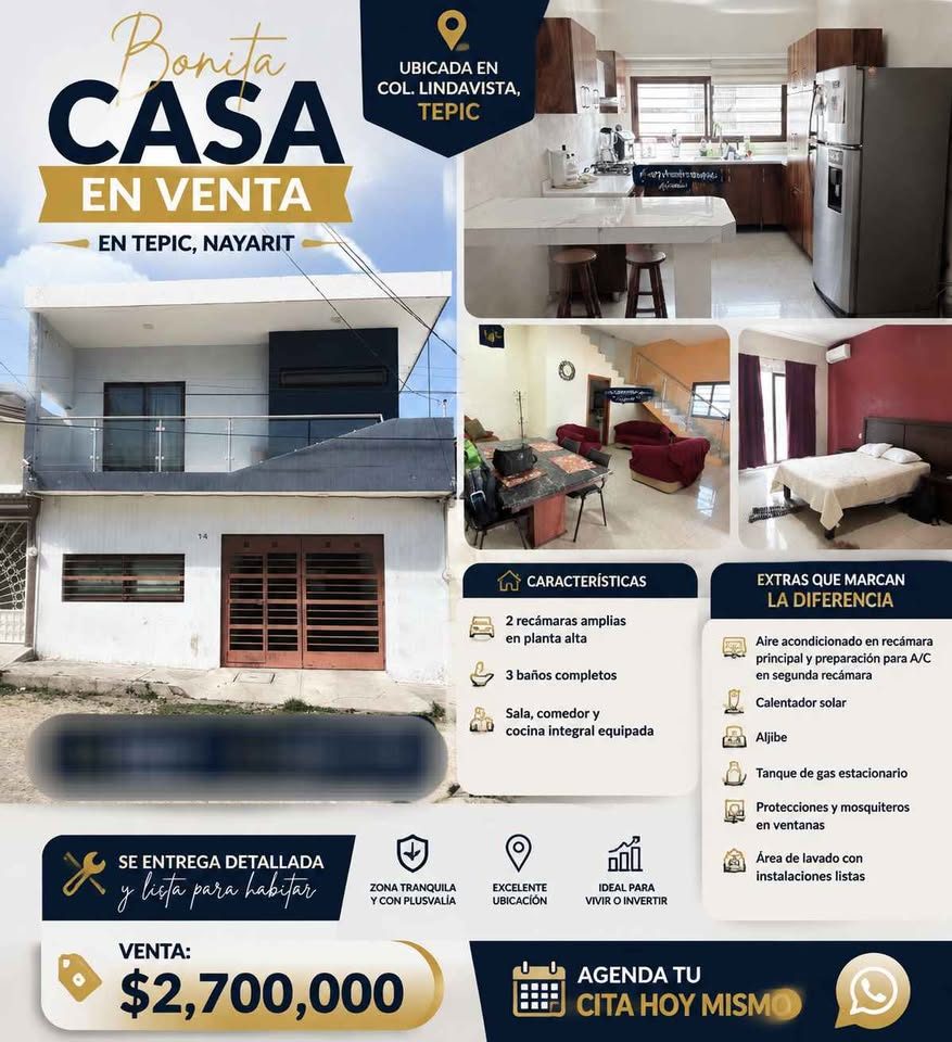 3 habitaciones 3 baños - Casa 2