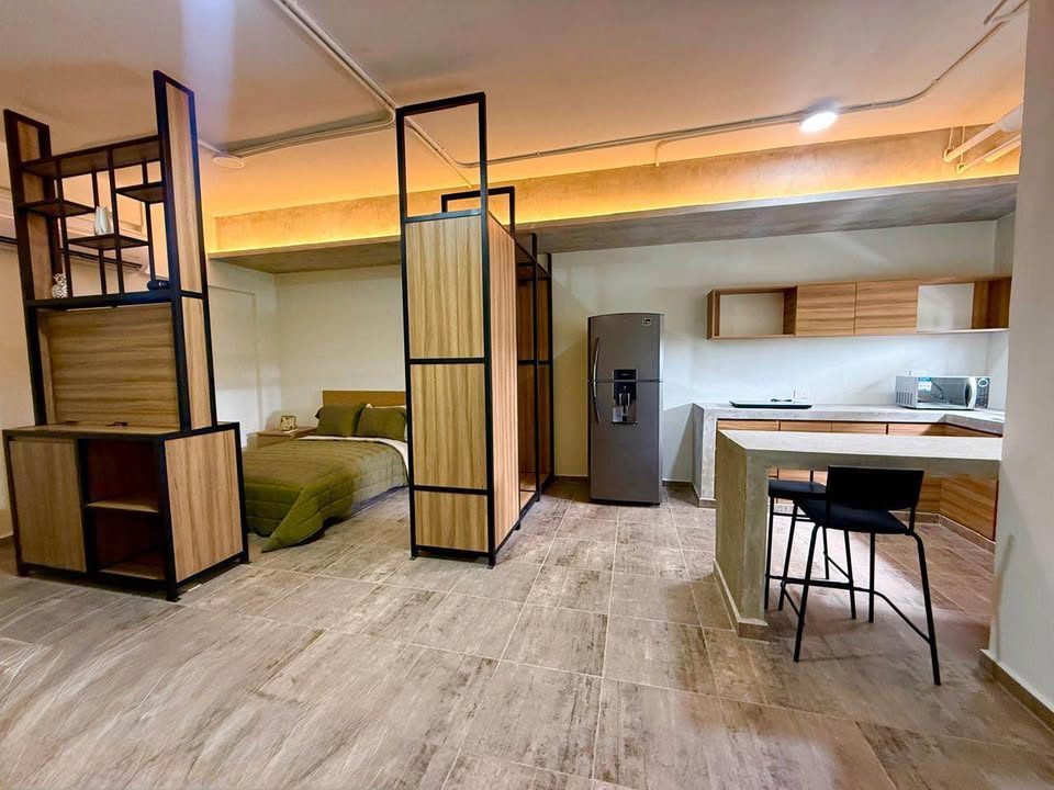 1 habitación 1 baño - Departamento 2
