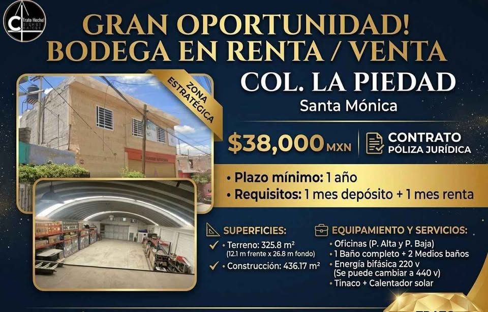 Bodega en renta · 436 m² · Querétaro 2