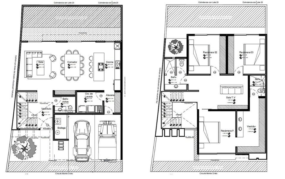 3 habitaciones 3.5 baños Casa 3