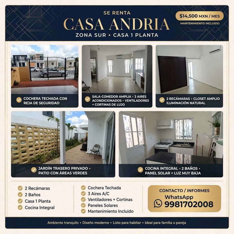 2 habitaciones 2 baños - Casa 2