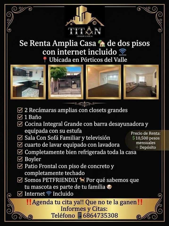 2 habitaciones 1 baño - Casa 2