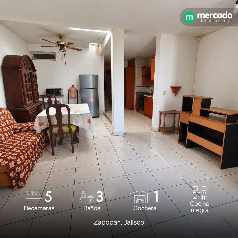 5 habitaciones 3 baños Departamento 2