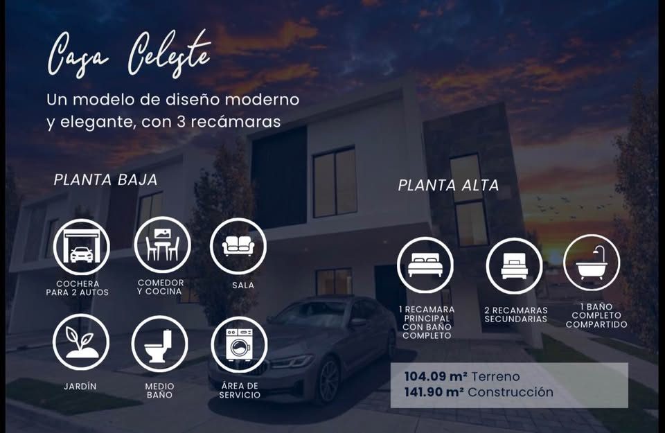 3 habitaciones 2,5 baños - Casa 2