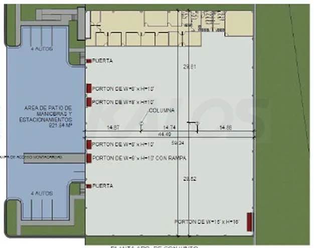Nave Industrial en Renta Guadalupe 3