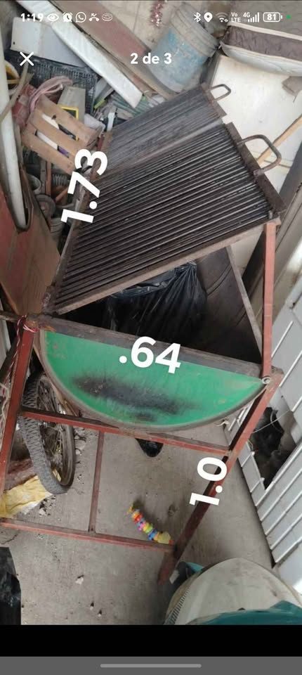 Asador grande para venta de pollos y carne asada 2