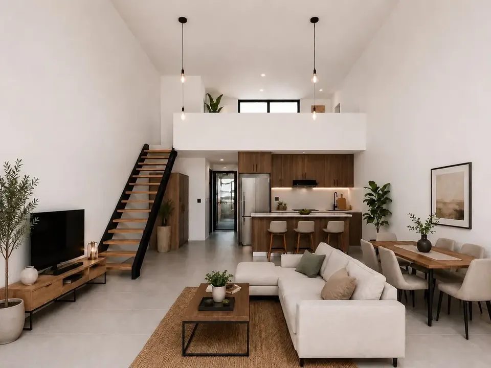 2 habitaciones 2 baños Casa 3