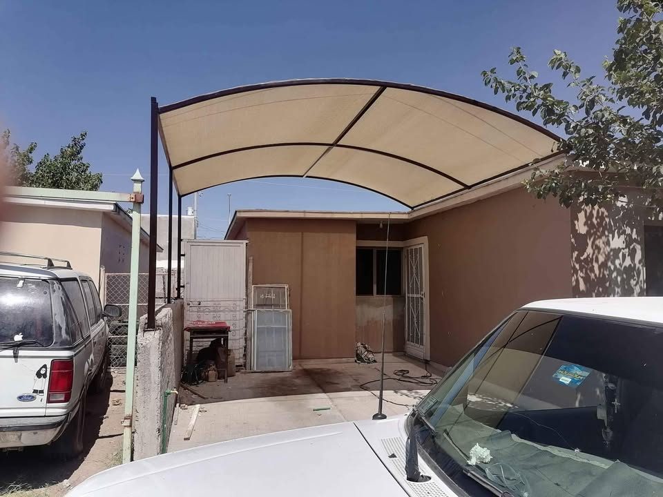 Istalasion de estructura con malla sombra aprovecha descuento x 🥵 calor 2