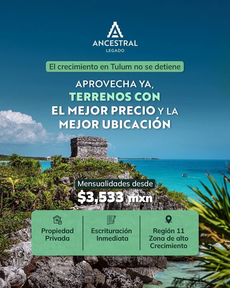 Terrenos en venta con accesibles mensualidades 2