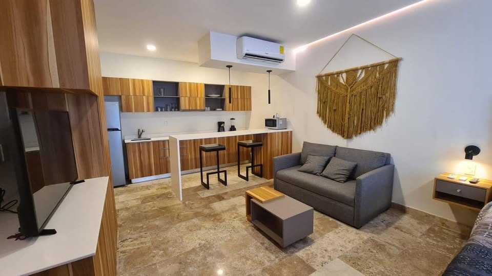 1 habitación 1 baño - Departamento 2
