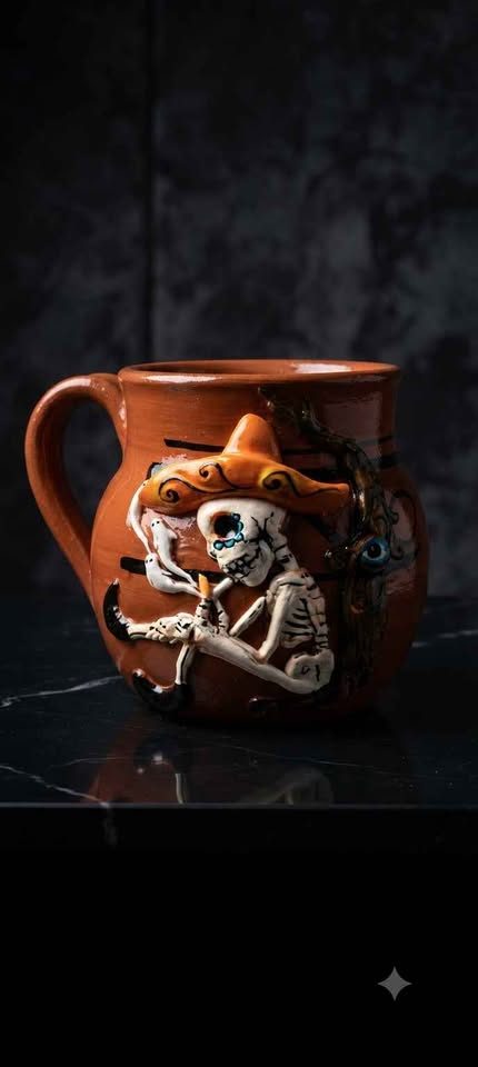 Tazas día de muertos 3