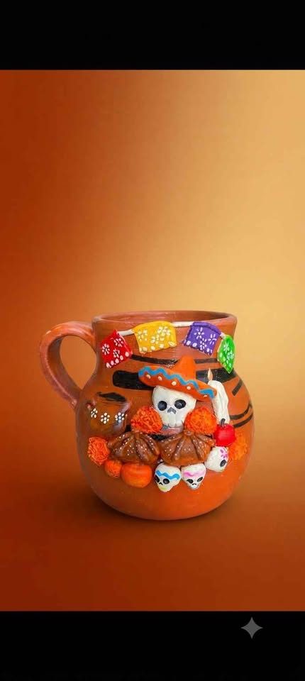 Tazas día de muertos 2