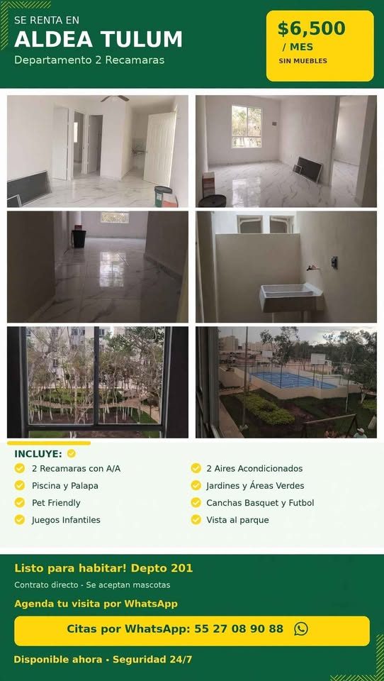 2 habitaciones 1 baño - Departamento 2