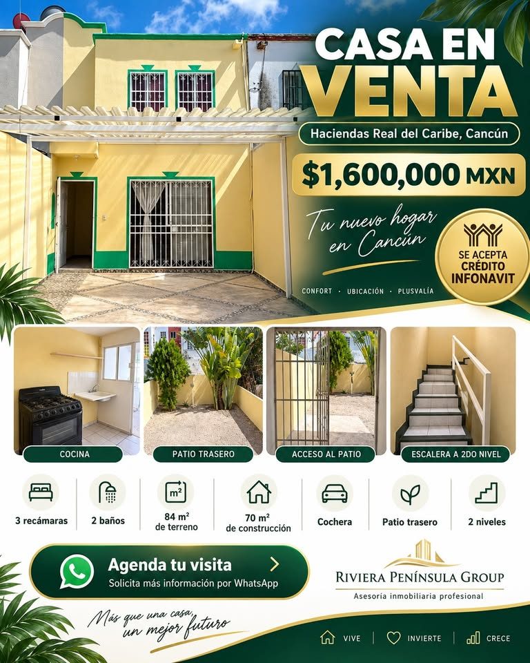 3 habitaciones 2 baños Casa 3