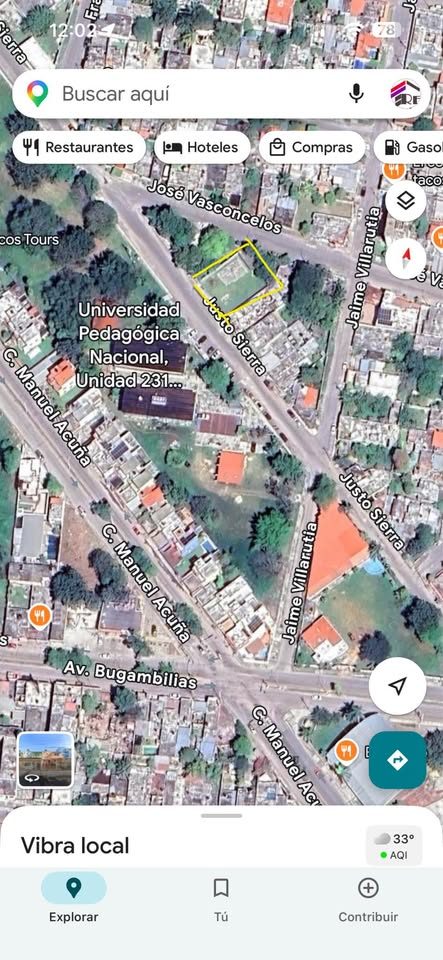 En venta terreno 
Col David Gustavo , una calle de bugambilias 2