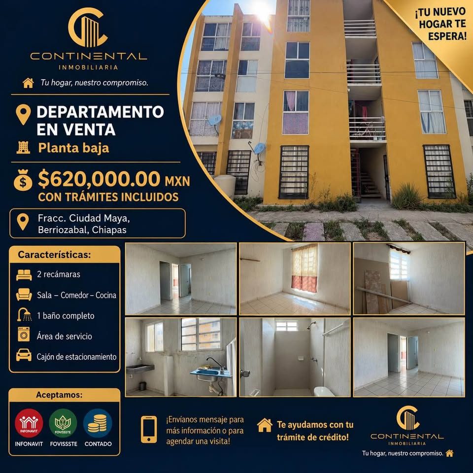 2 habitaciones 1 baño - Departamento 3