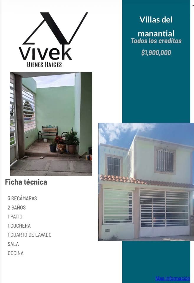 3 habitaciones 2 baños - Casa 2