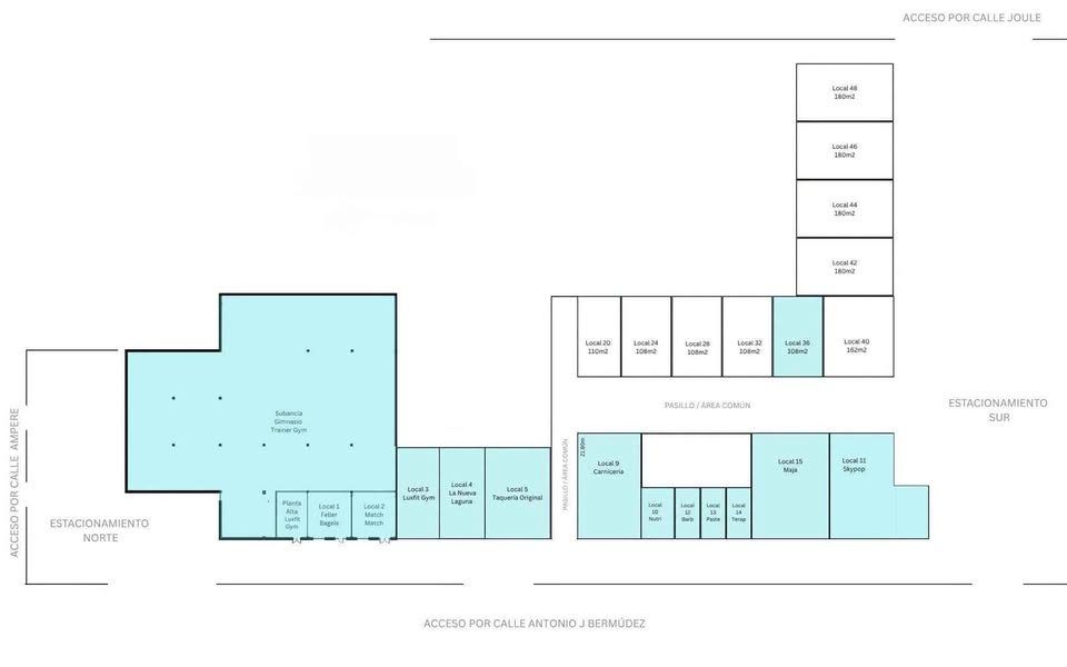Local comercial en renta · 108 m² · Ciudad Juárez 2