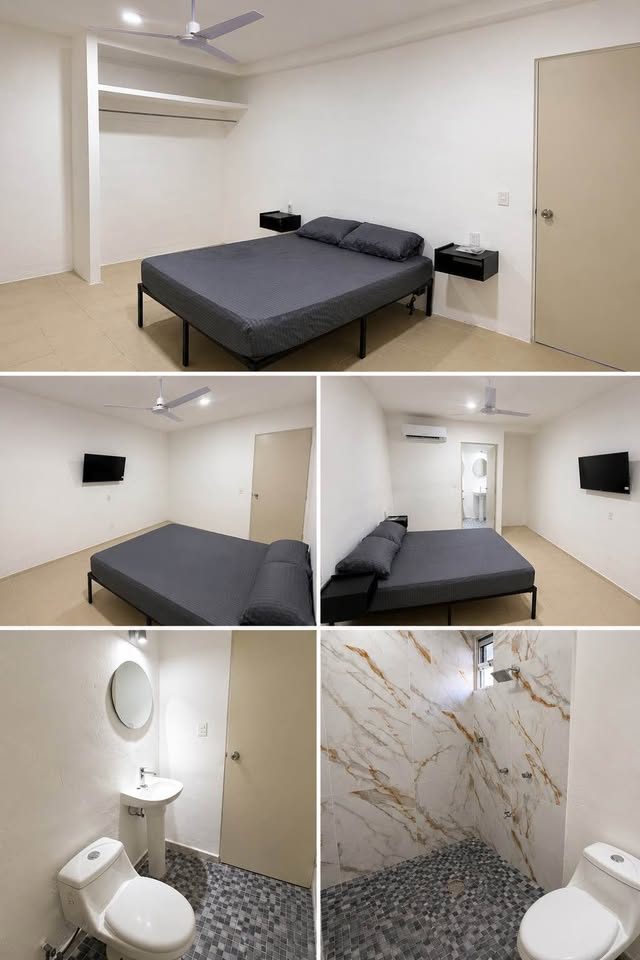 1 habitación 1 baño - Departamento 3