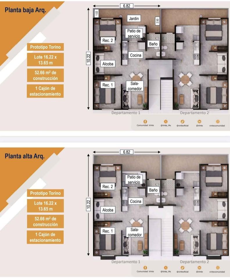 2 habitaciones 1 baño - Departamento 2