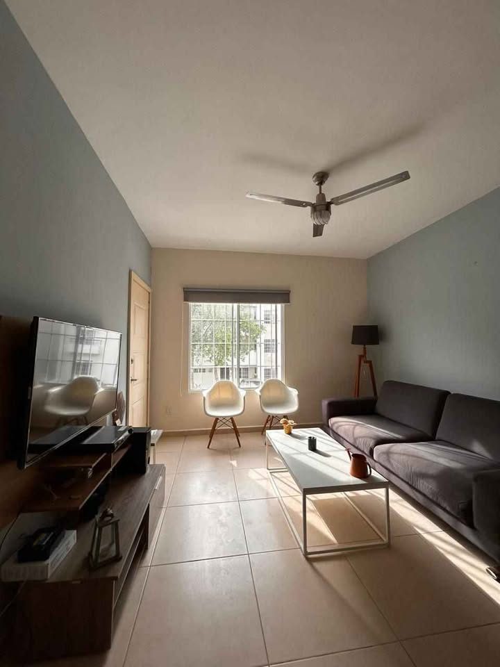 Departamento de 3 Recamaras en Renta en Selvanova Coto 7 Playa Del Carmen 2