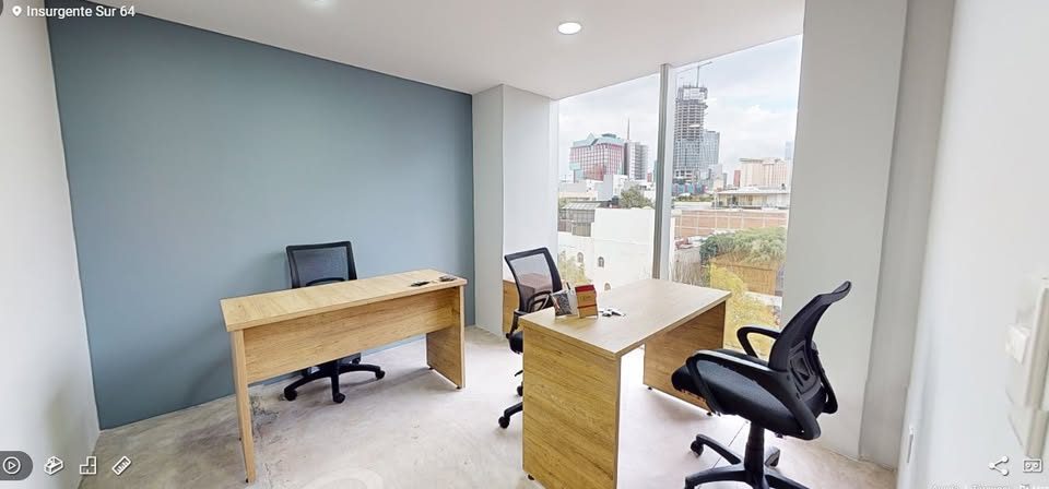 🏢OFICINAS AMUEBLADA CON TODOS LOS SERVICIOS EN CDMX,📢 MX$6,499+IVA 2
