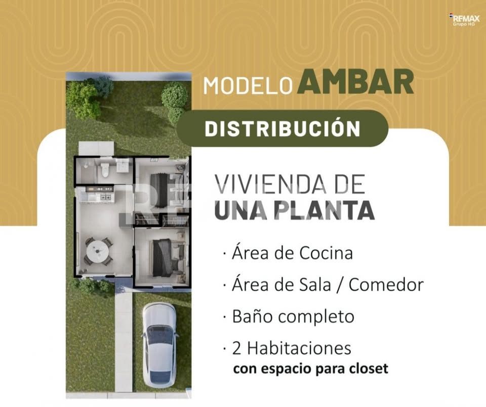 3 habitaciones 1 baño Casa 3