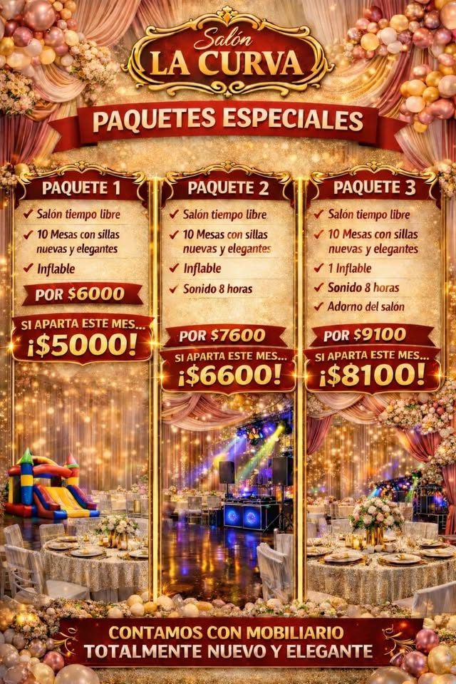 salon en renta 2