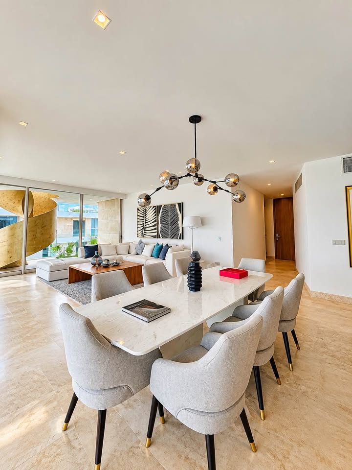 PENTHOUSE DE LUJO CON VISTA AL MAR- TOTALMENTE AMUEBLADO EN RENTA/VENTA EN LA MEJOR ZONA DE PUERTO C 3