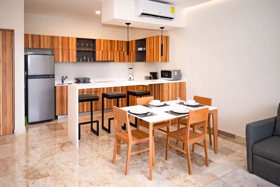 1 habitación 1 baño - Departamento 2