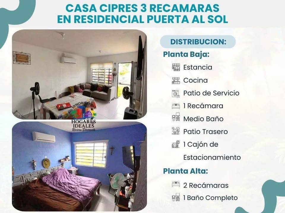 3 habitaciones 1 baño - Casa 3