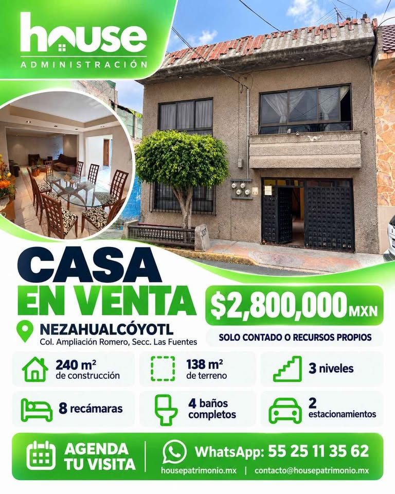8 habitaciones 4 baños - Casa 3