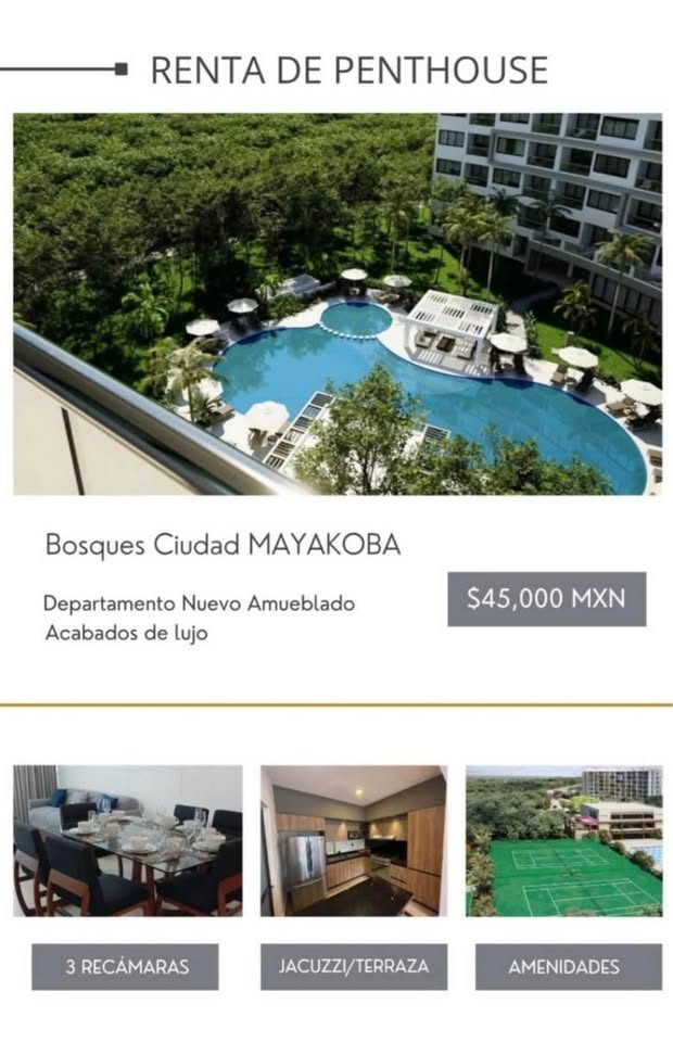 3 habitaciones 2 baños - Departamento 2