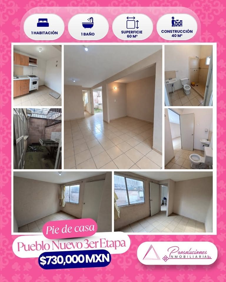 1 habitación 1 baño Casa 2