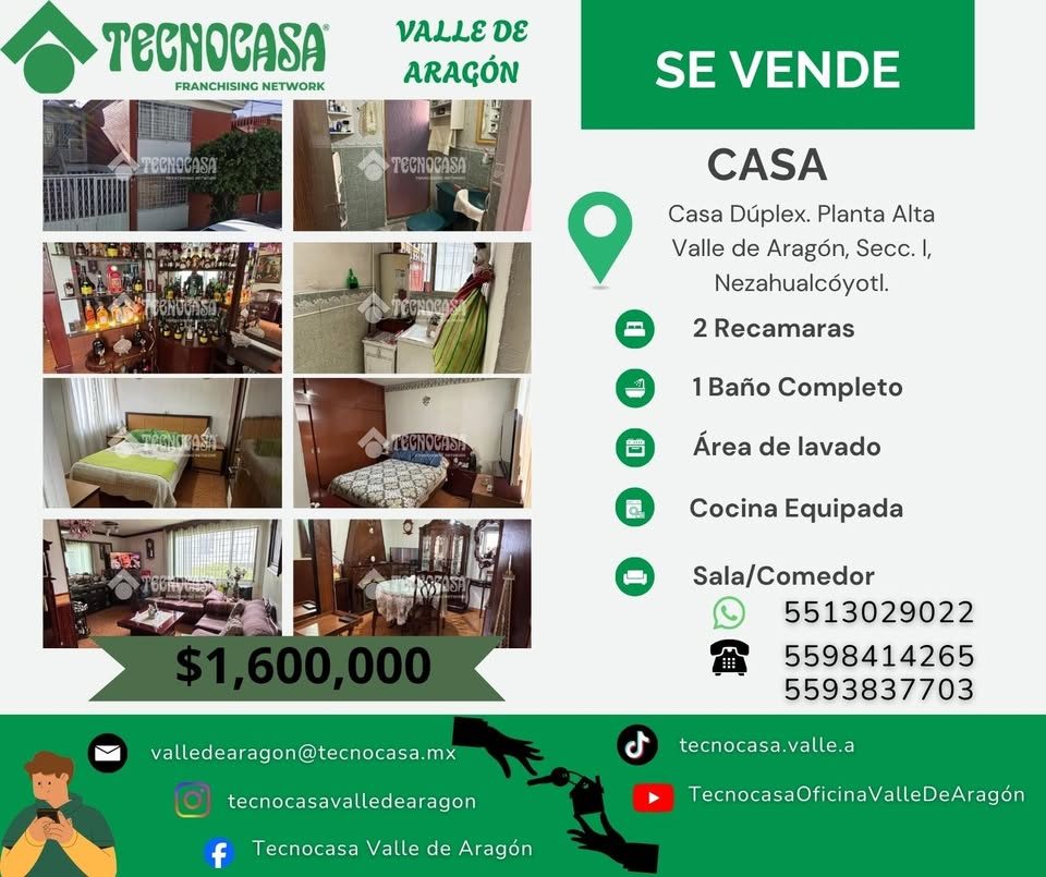 Casa en venta · 2 rec · Nezahualcóyotl 2