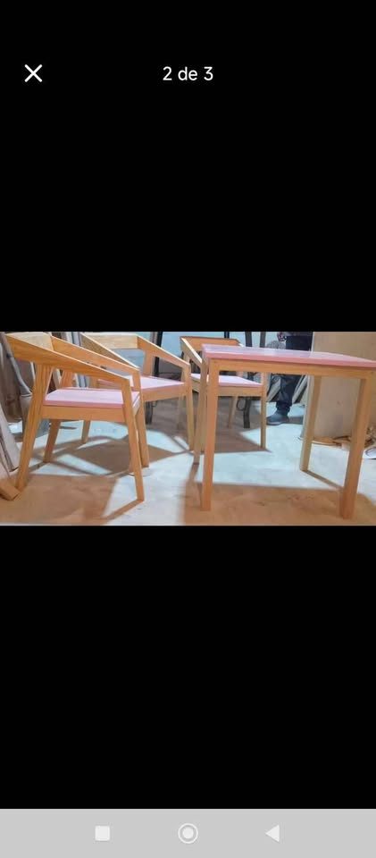 Mesitas y sillitas Montessori 3