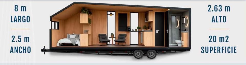 En @Podliving transformamos tu forma de habitar el espacio con módulos prefabricados. 2