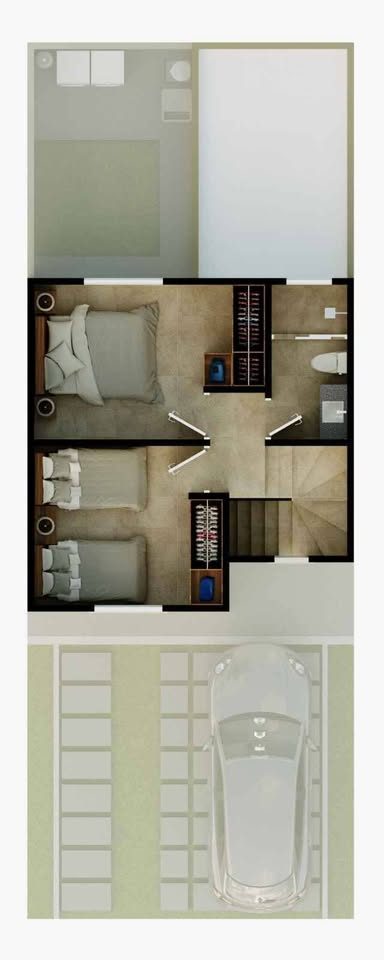 3 habitaciones 2 baños - Casa 3