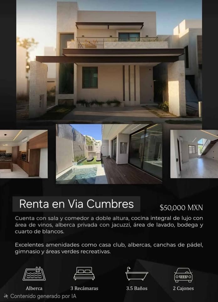 3 habitaciones 3 baños - Casa 2