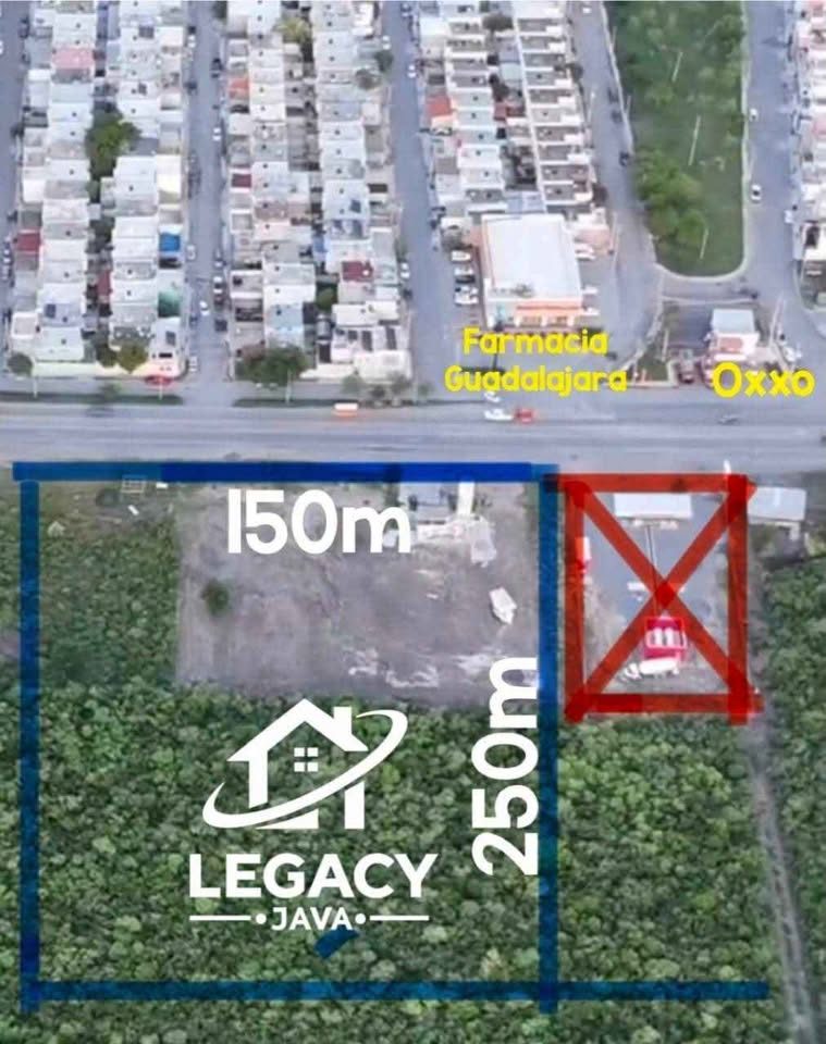 Terreno en renta · 37 500 m² · Cadereyta Jiménez 3