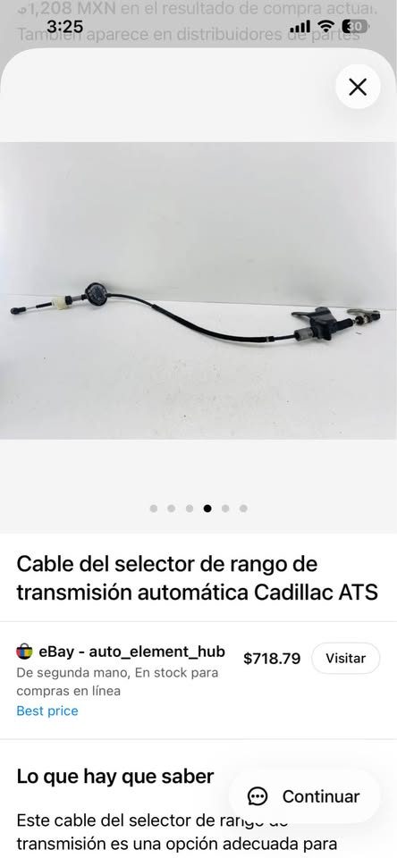 Busco chicote de la palanca de velocidades ats 2014 2.0 T 3