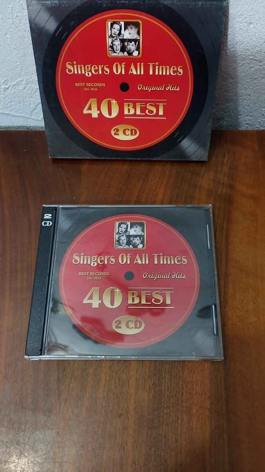 Singers of all time 40 Best disco de música cd 2